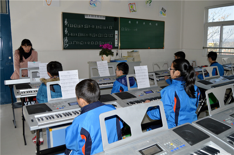 中心學校電子琴室